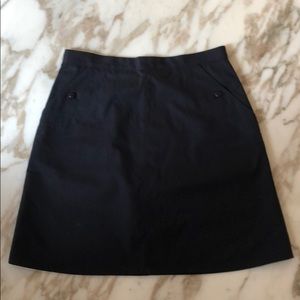 APC A-line Navy Skirt